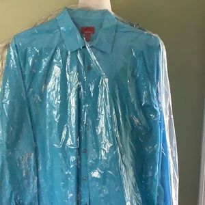 Mans dress shirt dry cleaned ;